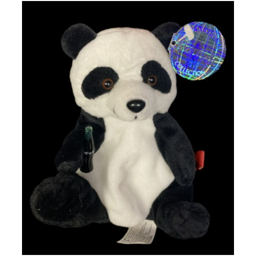 coke-a-cola panda plushy