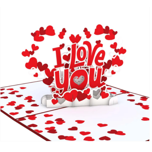 Lovepop I Love You Pop Up Card