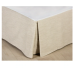 Classic Linen Natural bed skirt different drops