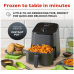 Instant Pot 4-in-1, 2-QT Mini Air Fryer Oven Combo,From the Makers of Instant with Customizable Smart Cooking Programs,Nonstick and Dishwasher-Safe Basket,App with over 100 Recipes, Black