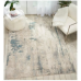 NOURISON Maxwell Beige/Taupe/Teal Indoor Area Rug 5ft x 7ft