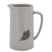 Bee & Willow™ Autumn Leaf Pitcher in White/Grey