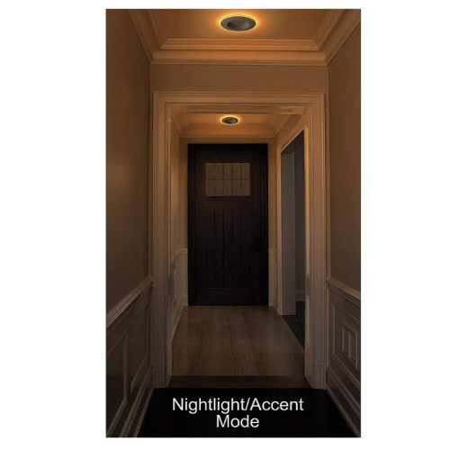 Commercial Electric 6 in LED Color Changing Recessed Trim w/Night Light