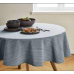 Our Table™ Textured Round Tablecloth - Navy, 90 in