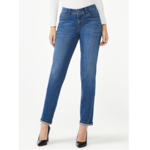 Sofia Jeans Women's Bagi Boyfriend Mid-Rise Jeans