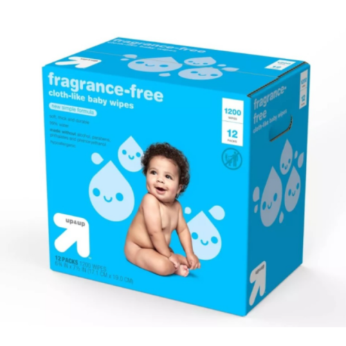 Fragrance-Free Baby Wipes- up & up™ (12Pack /1200ct)