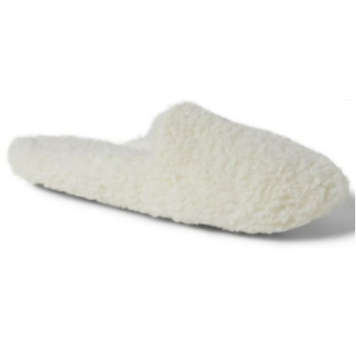 Nestwell™ Small Cozy Teddy Sherpa Mule Women's Slippers in Ivory size 5-6