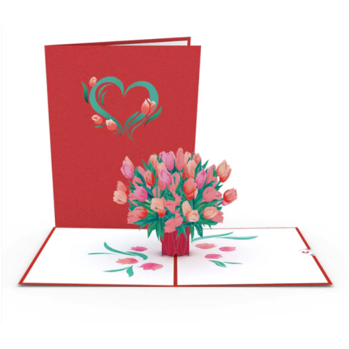 Lovepop Love Tulips Pop-Up Card