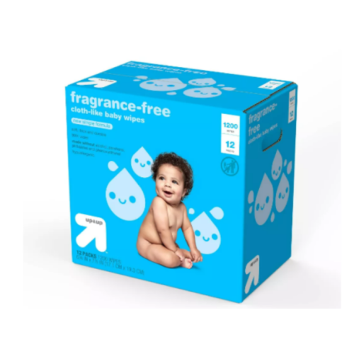 Fragrance-Free Baby Wipes - up & up™ pack of 12