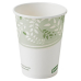 Dixie EcoSmart Hot Cups, Paper PLA Lining, Viridian, 8oz, 50/Pack