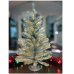 Silver Christmas Tinsel Tree 16 in