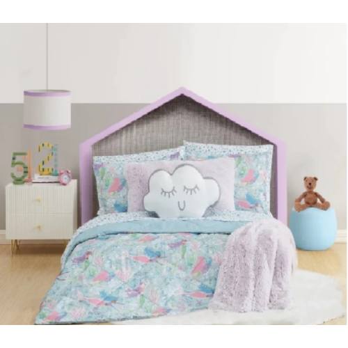 Mason & Mollie Green Mermaid 7-piece Full Bed Set