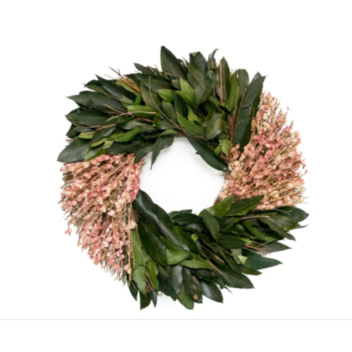 Everhome™ 19-Inch Dried Eucalyptus Willow Floral Wreath