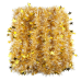 CCINEE Christmas Prelit Tinsel Garland, 33 Ft Golden Garland 