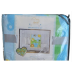 Born Loved Zoo Animals 2-piece Crib Bedding Set