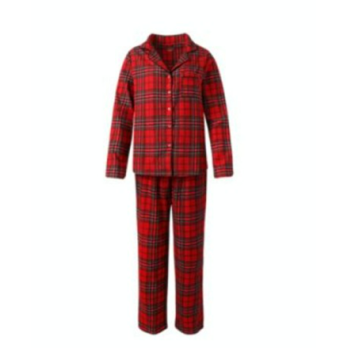 CH Women's Cotton Bee & Willow Home Holiday Family Pajamas Red