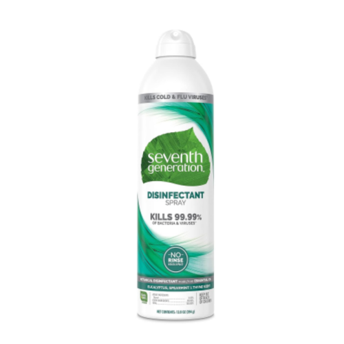 Seventh Generation Disinfecting Spray, Eucalyptus and Thyme, Disinfectant Made from Essential Oil, 13.9 Oz