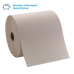 Pacific Blue Basic Recycled Hardwound Paper Towel Rolls by GP PRO (Georgia-Pacific), Brown, 26301, 800 Feet Per Roll, 3 Rolls