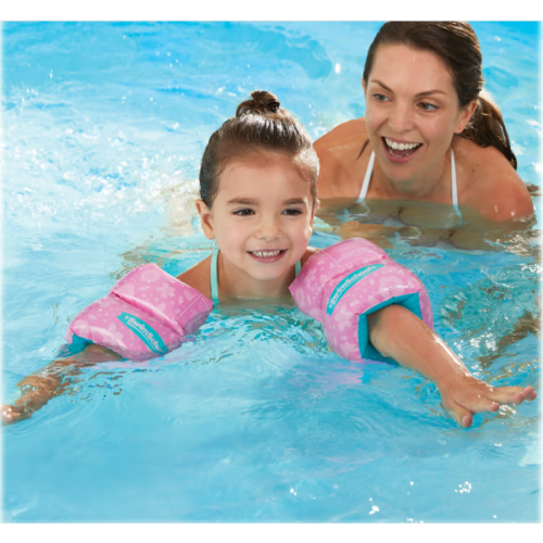 Aqua-Leisure SwimSchool Dual-Chamber Arm Floats for Kids