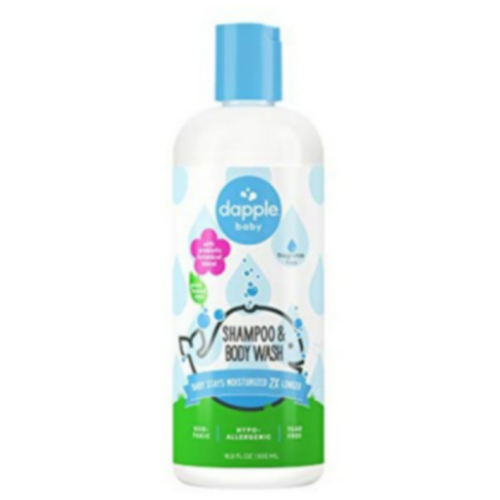 Dapple Shampoo & Body Wash Fragrance Free -- 16.9 Fl Oz