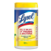 Lysol Disinfecting Wipes, Lemon & Lime Blossom Scent