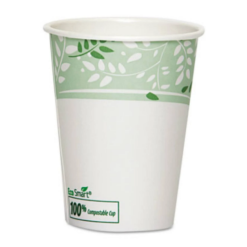 Dixie EcoSmart Hot Paper Cups, 8 oz- 2 x 50 pack