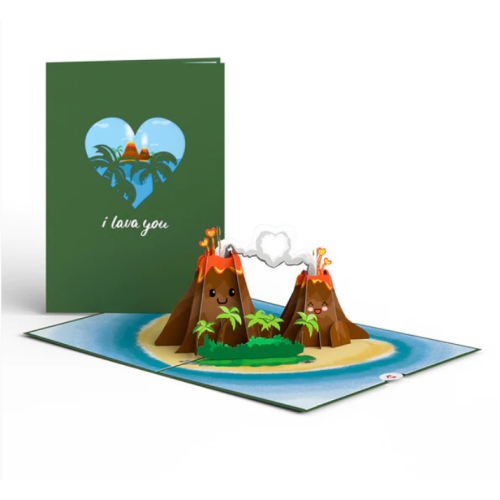 LOVEPOP I Lava You Pop-Up Card