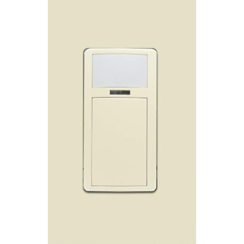 Leviton ODS15-IDI Smart Sensor, PIR, Wallbox Occupancy Sensor/Vacancy Sensor, App configurable, 120-277VAC, Commercial Grade, Ivory