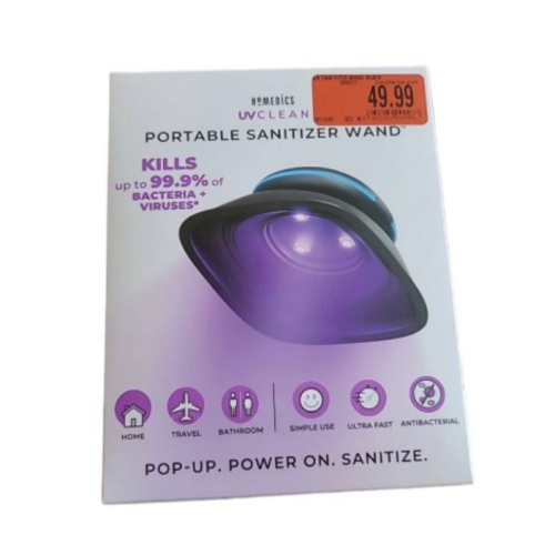 HoMedics UV-Clean UVC Portable Compact Sanitizer For Everyday Use