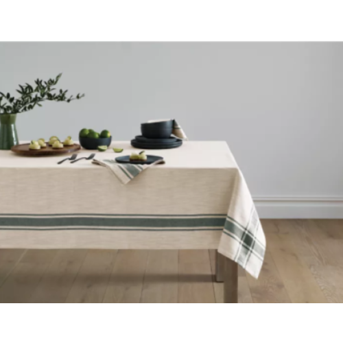 Our Table™ Ezra Border Stripe 60-Inch x 120-Inch Oblong Tablecloth