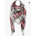 VIVIAN & VINCENT Women's Fall Winter Scarf Classic Tassel Plaid Tartan Warm Soft Chunky Large Blanket Wrap Shawl Scarves