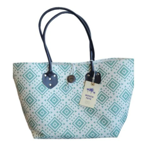 Blue Stars Clothing Co. Woven Beach Tote