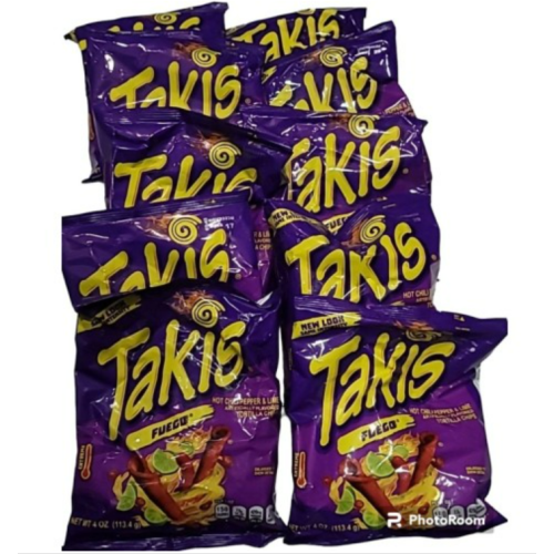 Takis Tortilla Chips Hot Chili Pepper & LIme Fuego Extreme