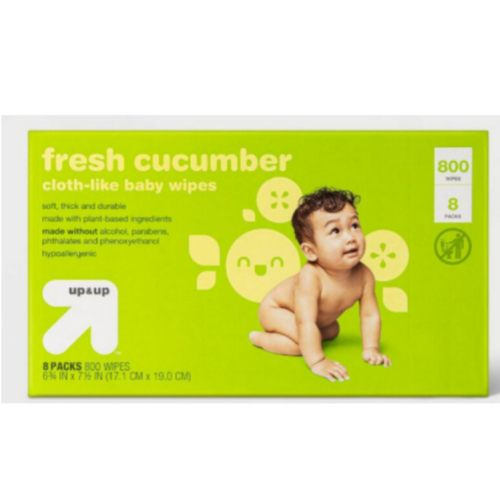 Fresh Cucumber Baby Wipes- up & up™