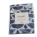 Studio 3B™ Kiko Shibori Scallop 72-Inch x 72-Inch Shower Curtain in Navy/White