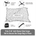 MARKSIGN 100% Waterproof Truck Cargo Bag with Net, Fits Any Truck Size, 4 Rubber Handles, 26 Cubic Feet （51''x40''x22'', Patent Pending