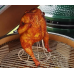 Vertical Chicken Roaster Beer Can Holder Large Turkey Big Green Egg Accessories Rack Upright Stand for Grill and Smoker 