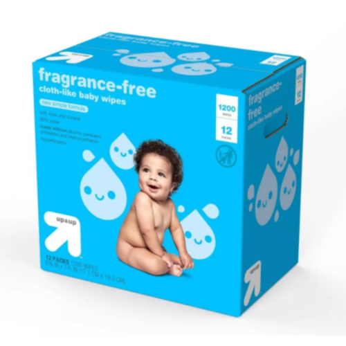 Fragrance-Free Baby Wipes- up & up™ (12Pack /1200ct)