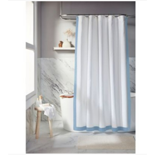 Everhome Emory 72-Inch X 72-Inch Standard Shower Curtain in Skyway