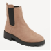 Faux-Suede Chelsea Boots for Women size 8