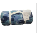 The Daily Collection Sherpa Throw Blue Camouflage 50 x 60