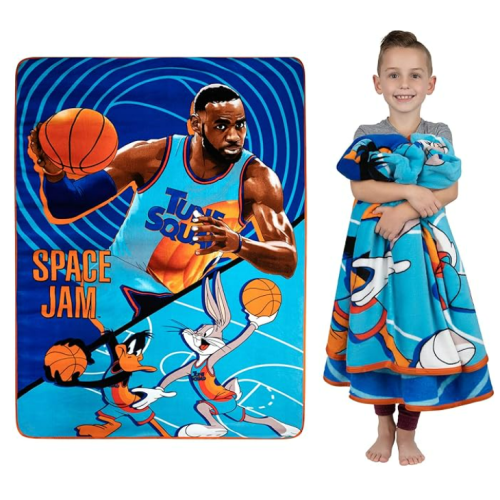 Space Jam A New Legacy Throw Blanket 46 in 60 in