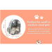 KUDDLI Stylish Cat Carrier & Cat Backpack: Ultimate Pet Carrier for Cats & Dogs, Medium Bubble Backpack, Airline Approved Travel Bags; Comfortable Cat Accessories, Dog Carrier & Dog Backpack