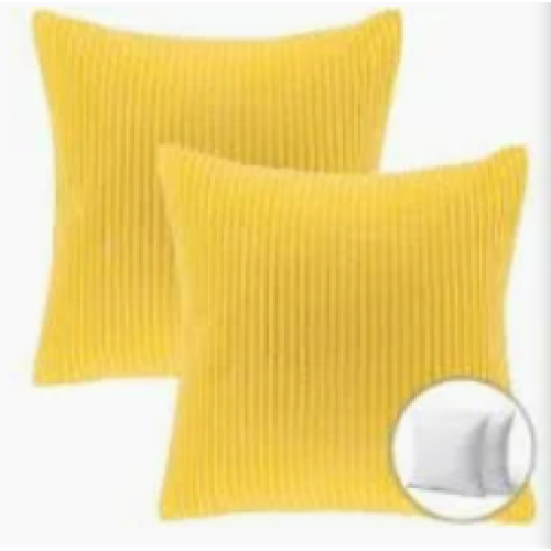 Phantoscope Christmas holiday Decorative Throw Pillow Yellow