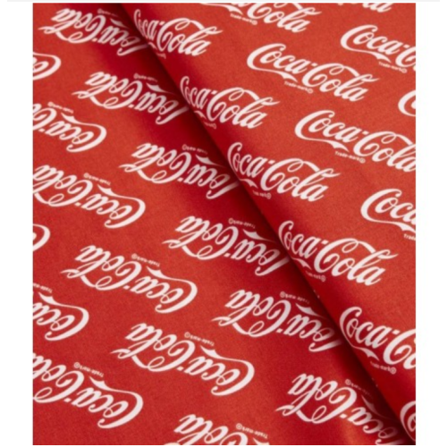 Coca Cola Fabric, Novelty Cotton Fabric, Fat Quarter, By the Yard, Red fabric, Cola fabric, coke quilting fabric