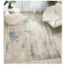 NOURISON Maxwell Beige/Taupe/Teal Indoor Area Rug 5ft x 7ft