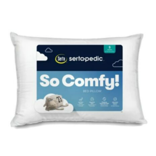 Serta So Comfy Bed Pillow, Standard