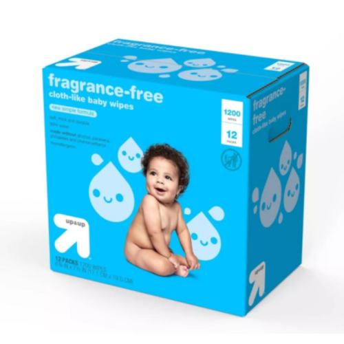 Fragrance-Free Baby Wipes- up & up™ (12Pack /1200ct)