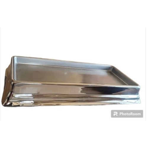 The Threadery™ Metal Tray in Chrome