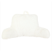 Mainstays Faux Fur Plush Bedrest Pillow, Specialty Size, Ivory, 1 Piece